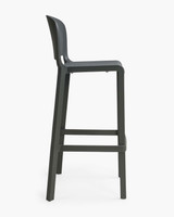 Dome 263 Bar Stool - Anthracite, 76.5Cm