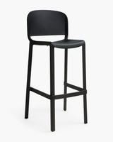 Dome 263 Bar Stool - Black, 76.5Cm