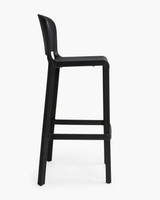 Dome 263 Bar Stool - Black, 76.5Cm