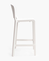 Dome 262 Bar Stool - White, 66.5Cm