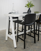 Dome 262 Bar Stool - Black, 66.5Cm