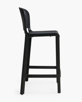 Dome 262 Bar Stool - Black, 66.5Cm