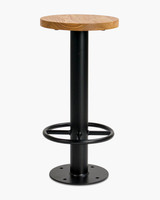 Bolton Barstool - Black, 66Cm