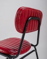 Barry Bar Stool - Burgundy, 75Cm