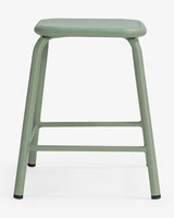 Pedro Bar Stool - Soft Green, 47Cm
