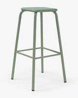 Pedro Bar Stool - Soft Green, 78Cm