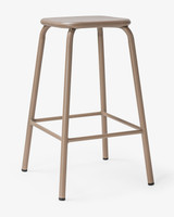 Pedro Bar Stool - Taupe, 65Cm