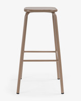 Pedro Bar Stool - Taupe, 78Cm