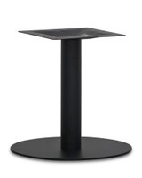 Hydra Round Coffee Table Base - 45Cm, Black