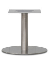 Orion Round Coffee Table Base - 50Cm, Stainless Steel