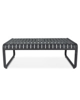 Atticus Outdoor Aluminium Coffee Table - Charcoal