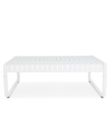 Cintesi Atticus Outdoor Aluminium Coffee Table - White 