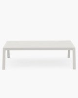 Leigh Outdoor Coffee Table, Large  - White