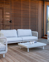 Waiheke Outdoor Coffee Table - Light Grey