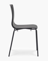 Alice Chair - Anthracite With Anthracite Legs