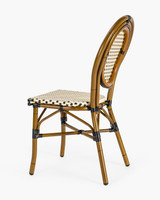 Annecy Chair - Ivory/Black