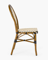 Annecy Chair - Ivory/Black