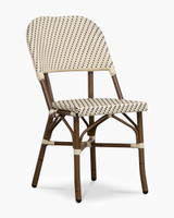 Fleur Chair - Ivory/Black