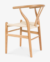 Hans Wegner Replica Wishbone Chair, Natural Oak