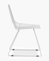 Johnny Wire Chair - White
