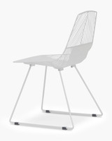 Johnny Wire Chair - White