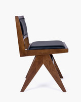 Lillian Chair - Walnut, Fully Upholstered