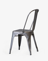 Tolix Replica Chair - Raw Metal Varnish