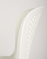 Cintesi Dome 261 Chair - White, perforated 
