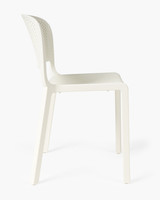 Dome 261 Chair - White, perforated
