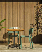 Dome 261 Chair - Light Green, perforated