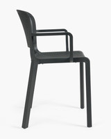 Cintesi Dome 266 Armchair - Anthracite, perforated 
