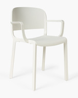 Dome 265 Armchair - White