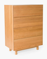 Sawyer Four Drawer Tallboy, Natural