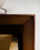 Sawyer Four Drawer Tallboy, Dark Oak