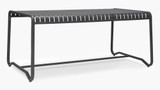 Cintesi Atticus Outdoor Aluminium Table - 173X97Cm, Charcoal 