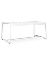 Atticus Outdoor Aluminium Table - 173X97Cm, White