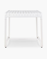 Atticus Outdoor Aluminium Table - 740X770, White