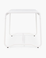 Atticus Outdoor Aluminium Table - 740X770, White