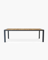 Karaka Outdoor Table - 240X100Cm Charcoal