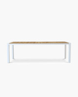 Karaka Outdoor Table - 240X100Cm, White