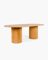Reid Oval Dining Table - 220X110cm