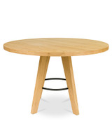 Stockholm Oak Table - 120Cm Dia, Natural