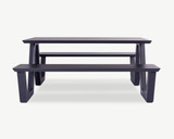Tahoe Outdoor Picnic Table - 160X83Cm, Charcoal
