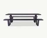 Tahoe Outdoor Picnic Table - 240X83Cm, Charcoal