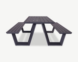 Tahoe Outdoor Picnic Table - 240X83Cm, Charcoal