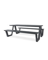 Tahoe Outdoor Picnic Table - 240X83Cm, Charcoal
