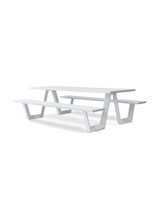 Tahoe Outdoor Picnic Table - 240X83Cm, White