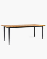 Whitford Outdoor Table - 210X90Cm, Charcoal
