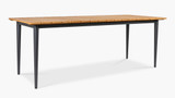 Whitford Outdoor Table - 210X90Cm, Charcoal