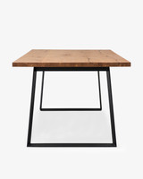 Marko Dining Table - 160X90Cm, Black Frame